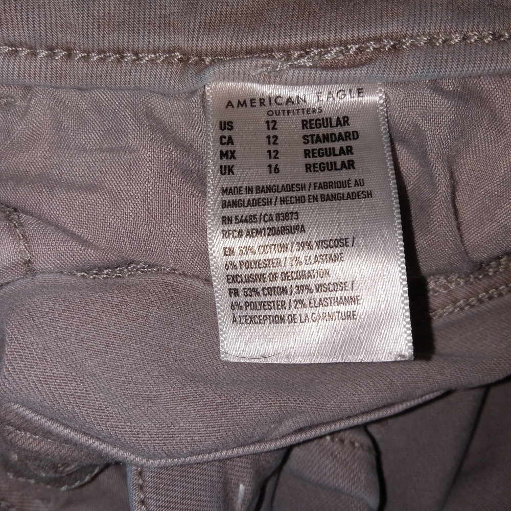 American Eagle Next Level Stretch Distressed Jeggings 12 - Picture 6 of 12